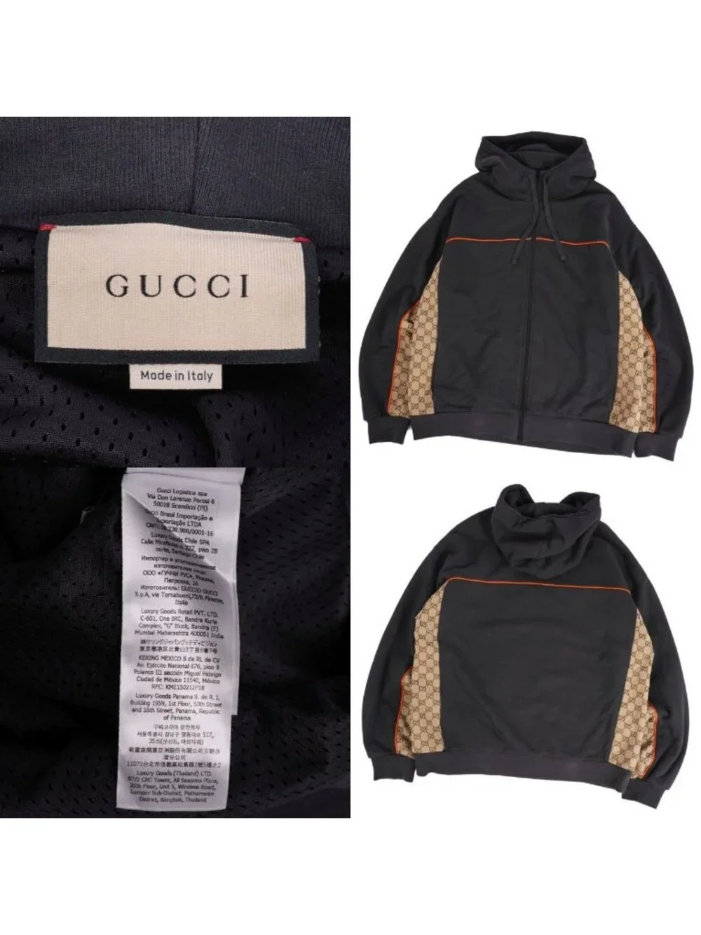 Gucci Hoodie Sweatshirt Zip